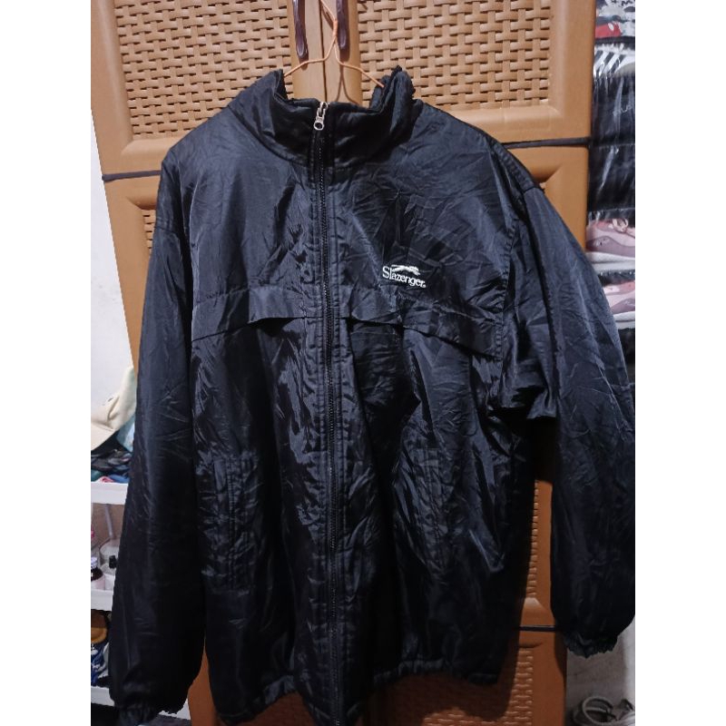 jaket pria casual slazenger tebal