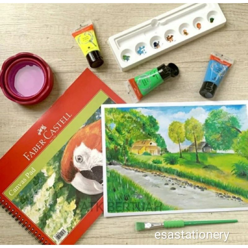 

FABER CASTELL CANVAS PAD BUKU GAMBAR LUKIS SKETSA