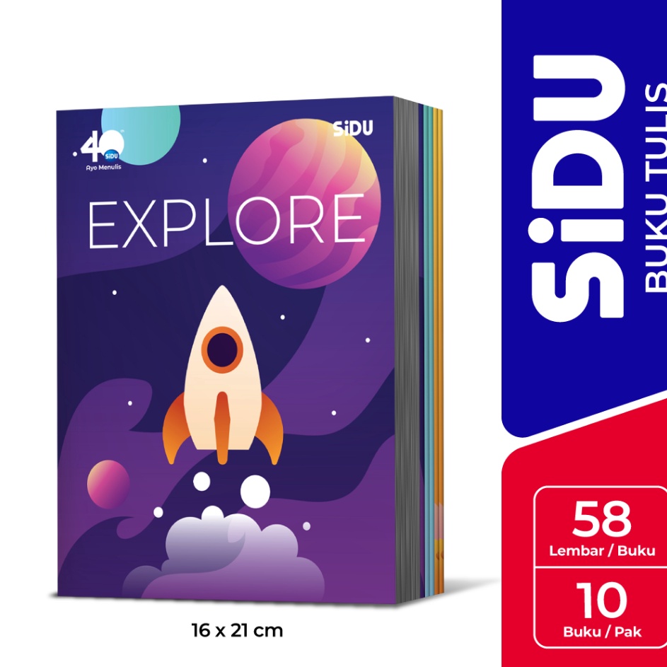 

Gila SiDU Buku Tulis 58 Lembar