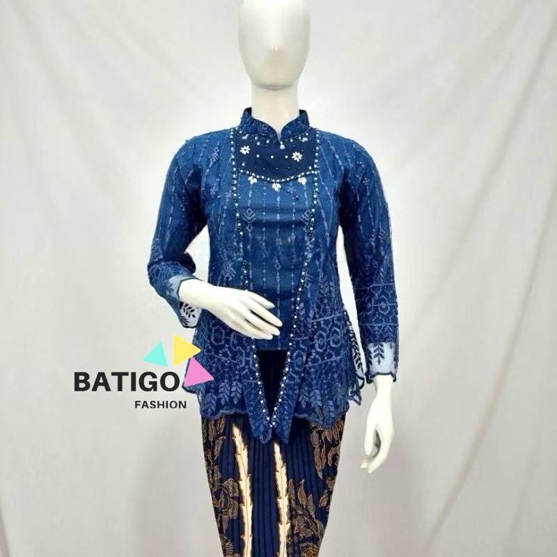 Kebaya Kutubaru Payet - Kebaya Modern - Set Kebaya Wisuda Modern - Kebaya Kutubaru Payet Modern - Ke