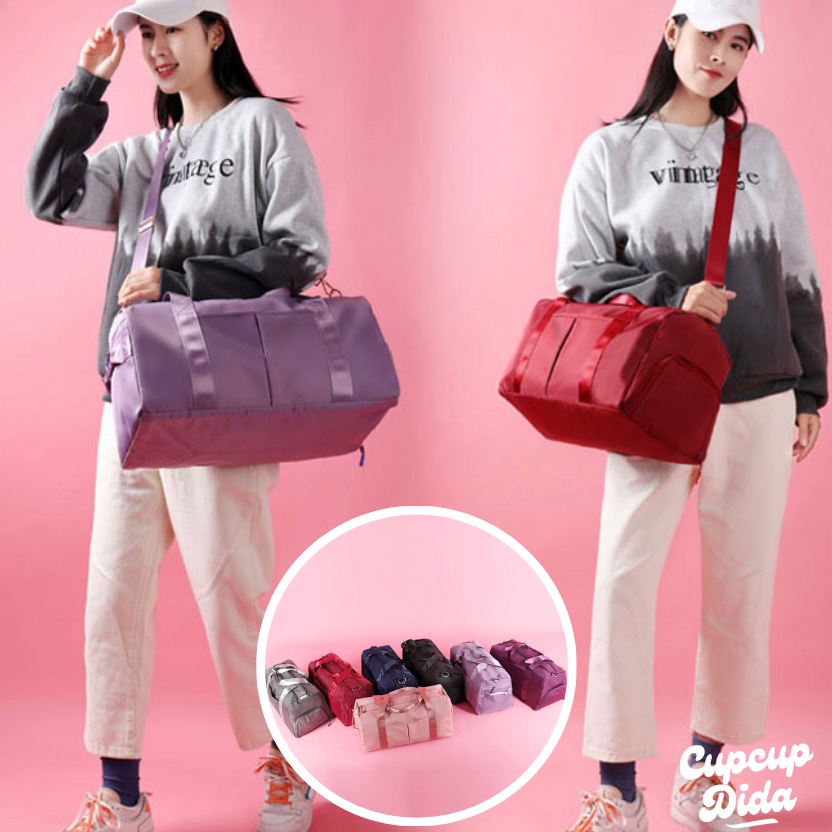 PROMO BESAR Tas Olahraga Wanita Untuk Gym Fitness Aerobic Ukuran Besar