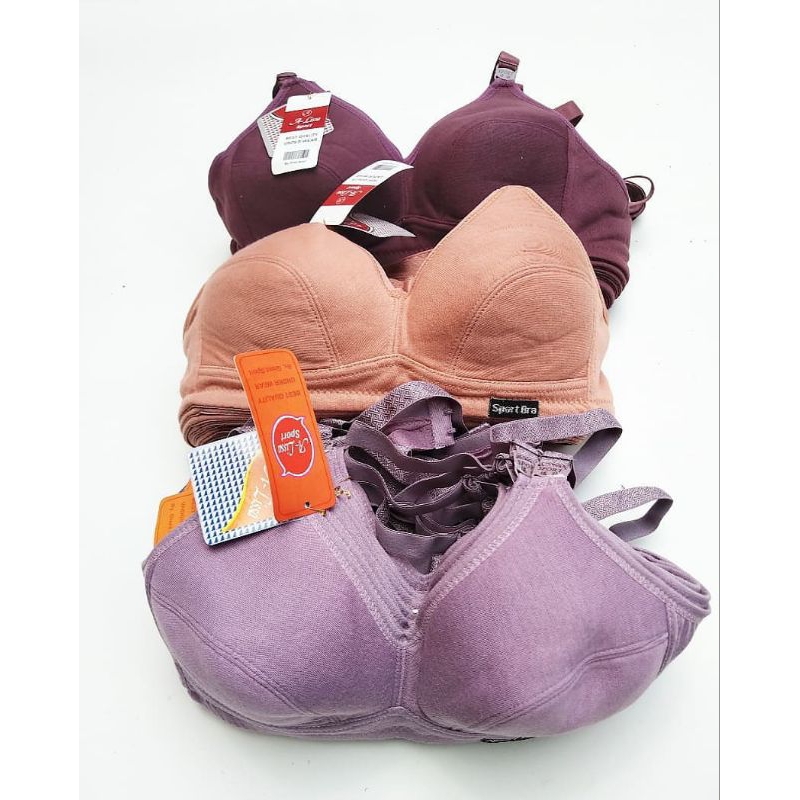 Viona Wear Bra Warna Cantik Paketan 6Pcs Set Underwear