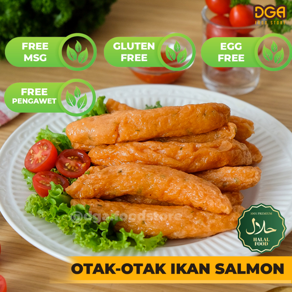 

Otak Otak Ikan Salmon Gluten Free Non MSG Non Pengawet Homemade