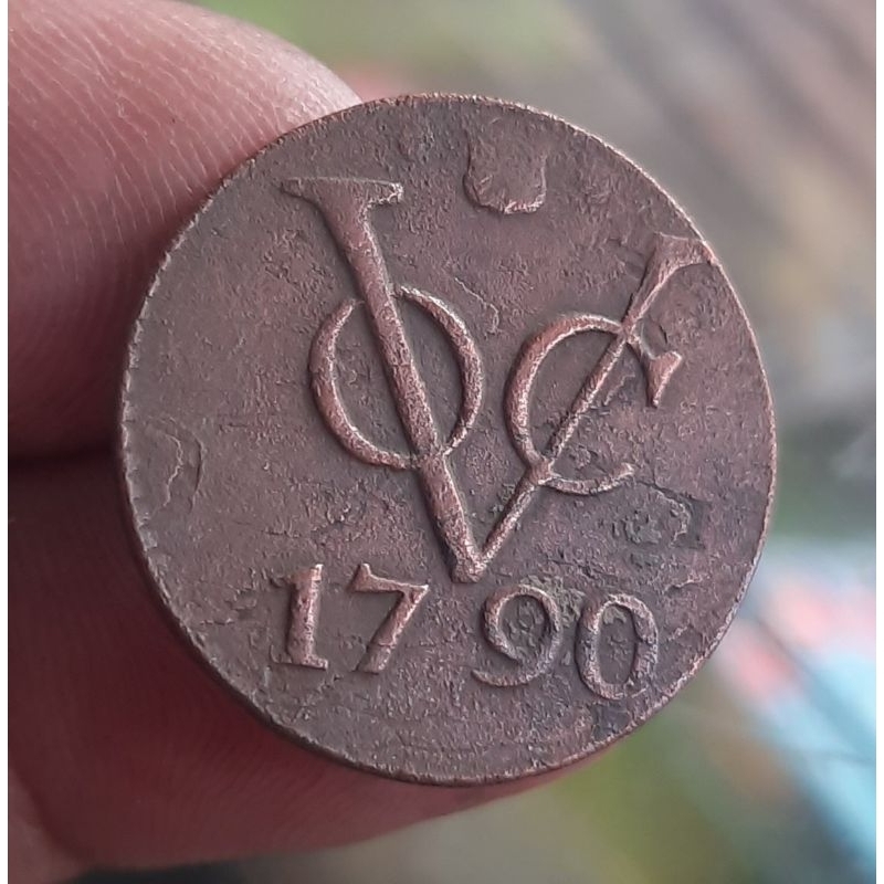 KS137 Koin Voc 1 Duit Utrecht 1790