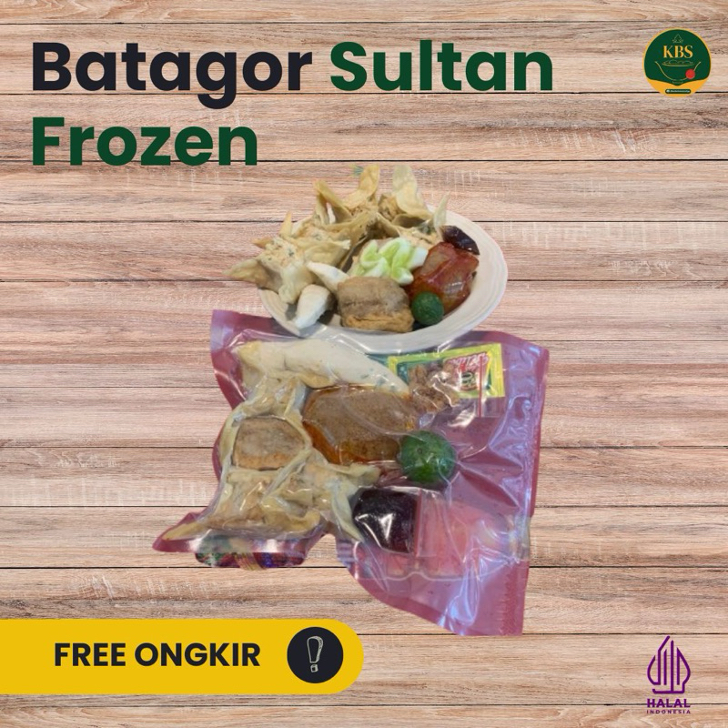 

Batagor Sultan Frozen Kedai Bakso Sultan