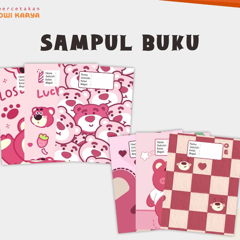 

HJ6 SAMPUL BUKU LOSTO 6 LEMBAR SAMPUL BUKU AESTHETIC