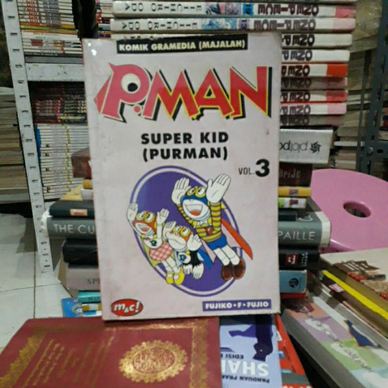 PMAN Super Kid (Purman) - Komik Cabutan (Fujiko F. Fujio)