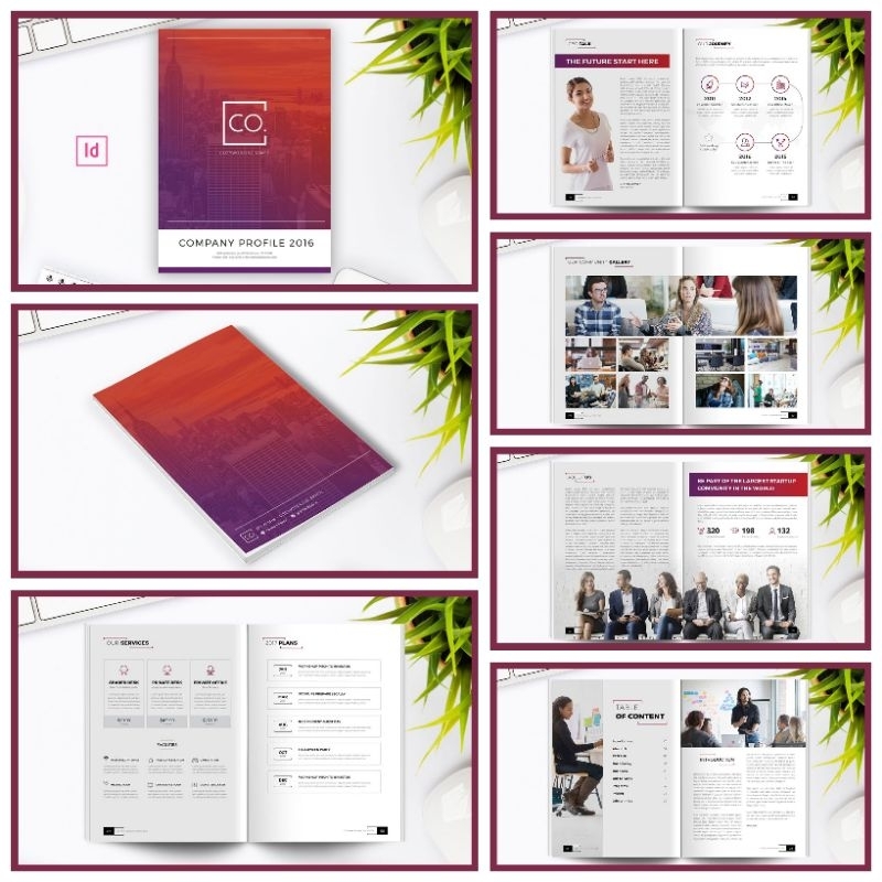 Company Profile Indesign Template