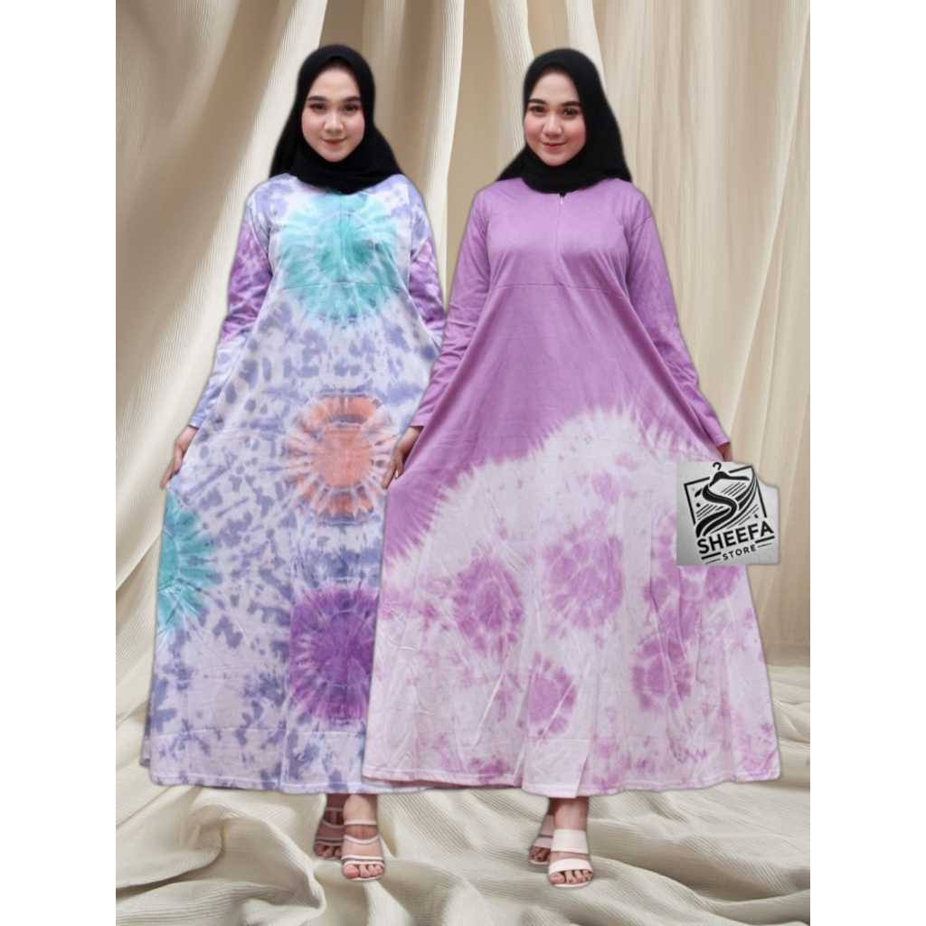 Gamis / Busana Muslim / Bahan Kaos / Gamis Kekinian