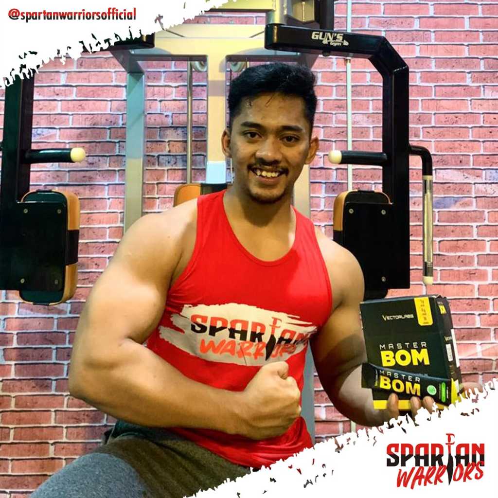 Singlet Spartan Warriors / Kaos Fitness Gym Olahraga Pria Wanita / Cowok Cewek Basket Lari