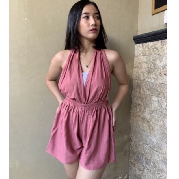 KODE G94F jumpsuit wanita  jumpsuit perempuan  baju perempuan  baju pantai  bikini  Baju sexy wanita