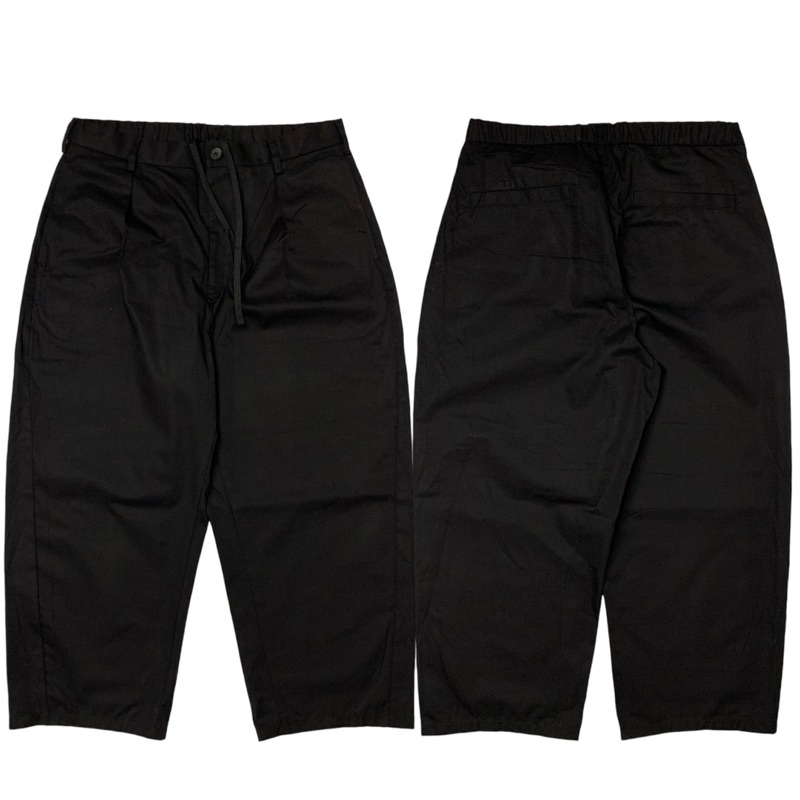 BLACK BALLON PANTS || Twosun