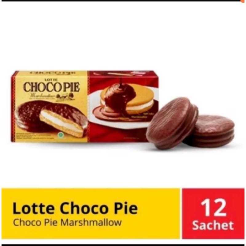 

Marshmallow Choco Pie per Bungkus Berat 28g 1 pcs