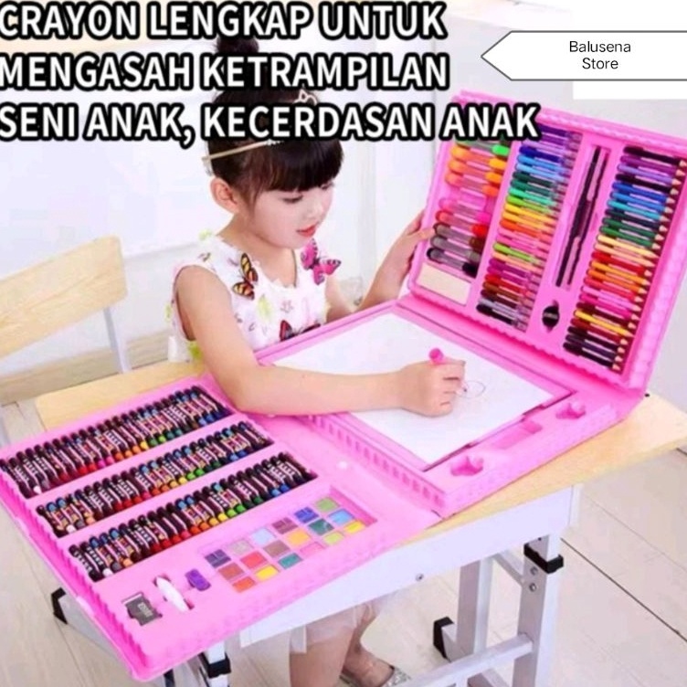 

Top Product Crayon Set Anak Isi 421528 PCS ART CRAYON SET PENSIL WARNA LUKIS MENGGAMBAR PASTEL ANAK FULL SET ALAT MAINAN EDUKASI BELAJAR ANAK