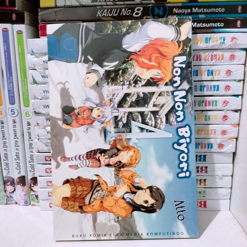 komik non non biyori vol 4 preloved