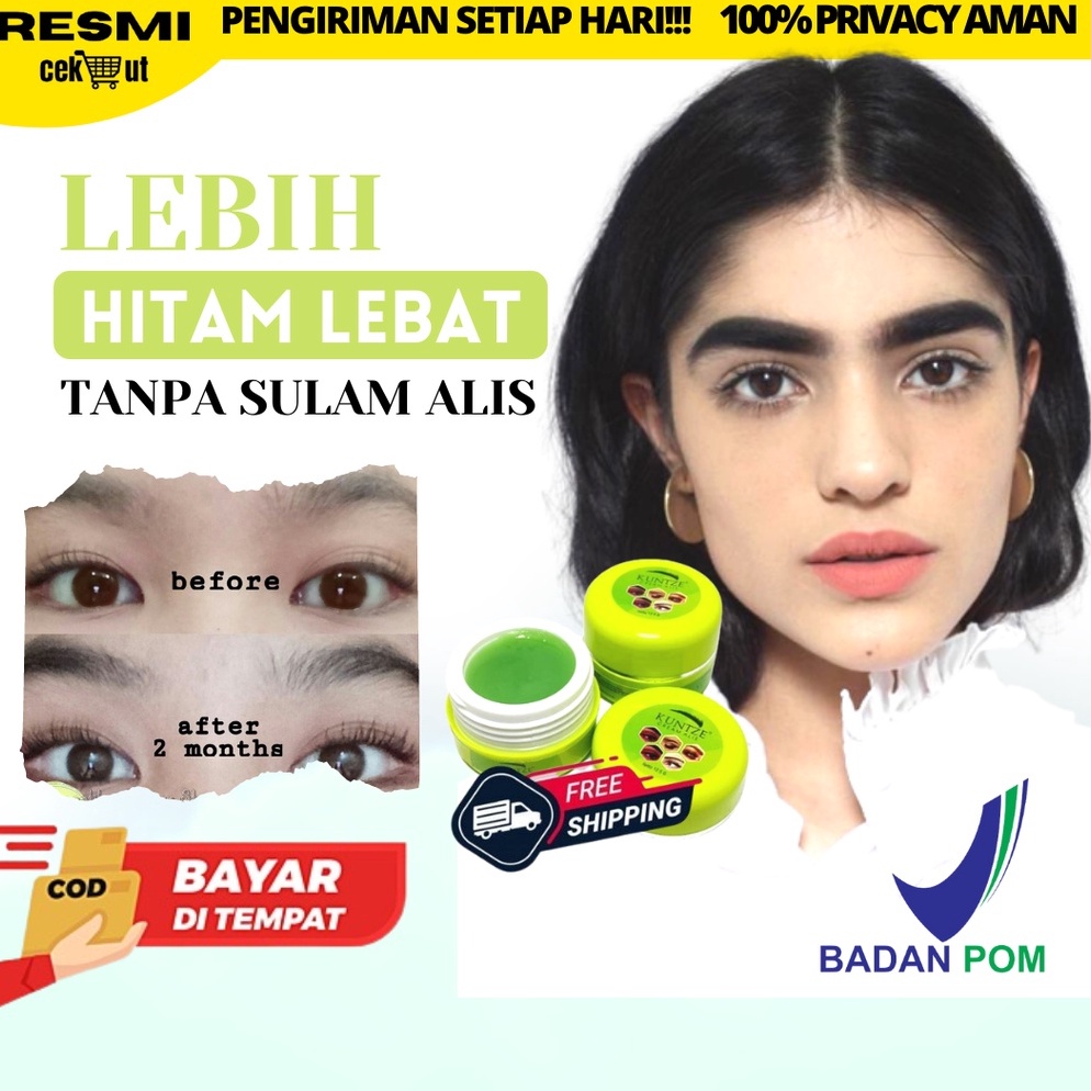 Sale plus PENUMBUH ALIS PELEBAT BULU MATA KUNTZE CREAM ALIS ANAK RAMBUT BPOM ORIGINAL