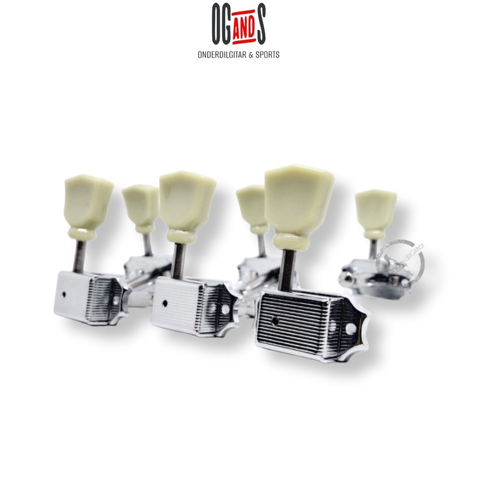 Promo Belanja  Dryer Gitar  Guitar Tuning Machine Head 3on3  3R 3L Model Kluson  Les Paul  Gibson G5