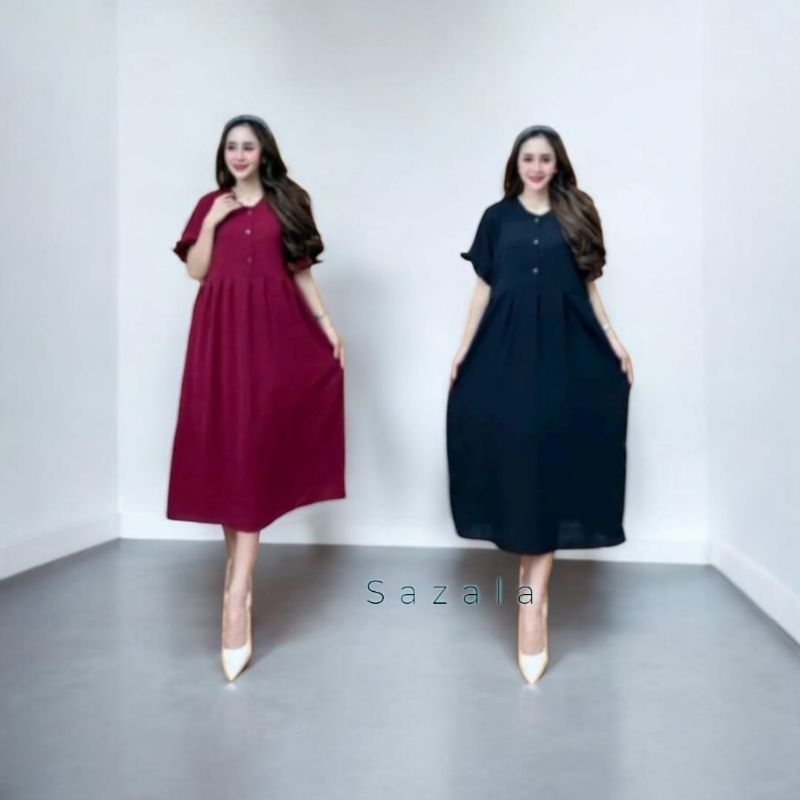 Daster Kekinian Polos Dan Aneka Warna Lengan Pendek