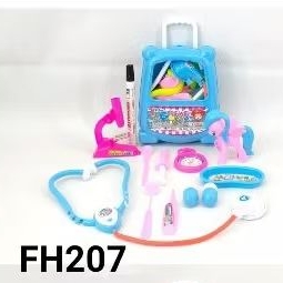 ptomo mainan FH 207 MAINAN DOKTER +KOPER LENGKAP