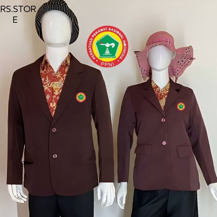 Spesial Promo Setelan Jas Blazer PPNI Pria  WanitaJas Blazer PPNI PriaJas Blazer PPNI Wanita RokCela