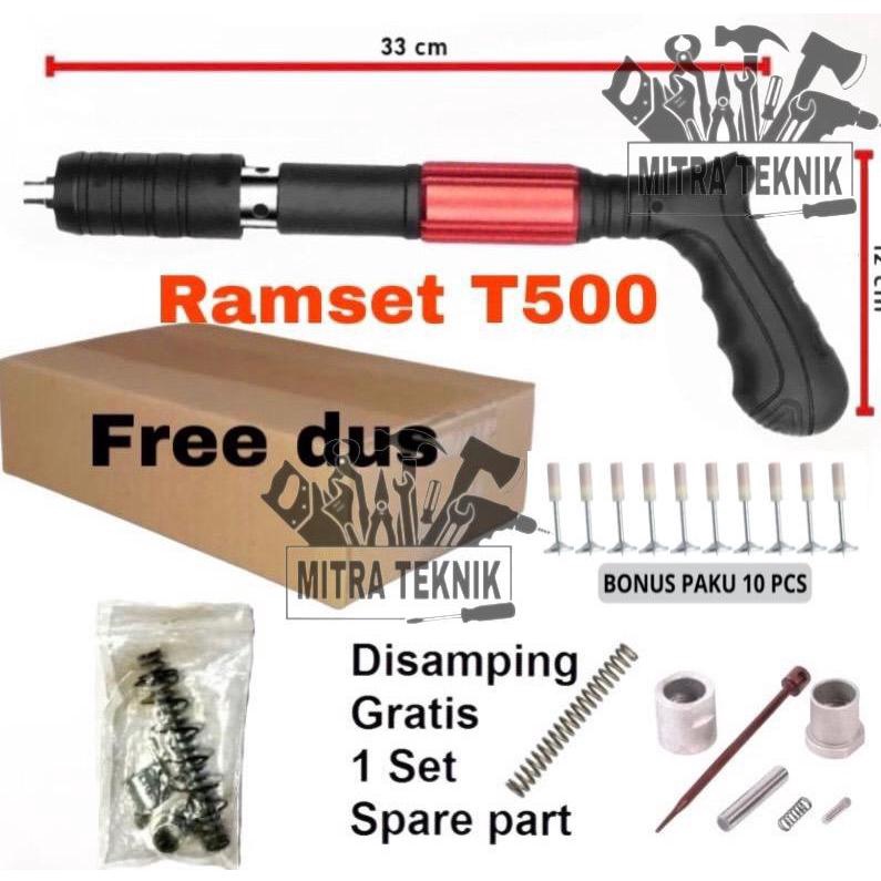 Obral Murah Alat Ramset Gun Paku Tembak Beton Nail gun Paku Tembak ManualFastening GunRamset Gun