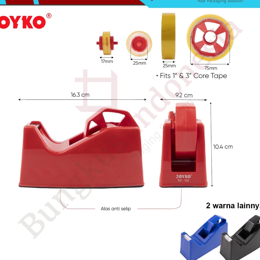 

MURRRMERRR Tape Dispenser TD 13 Pemotong Tempat Lakban