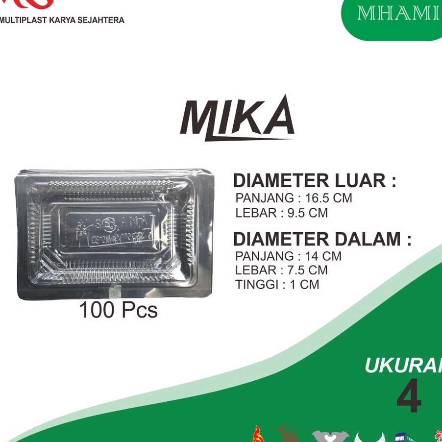 

KI3 MIKA MHAMY PLASTIK MIKA 4A BENING