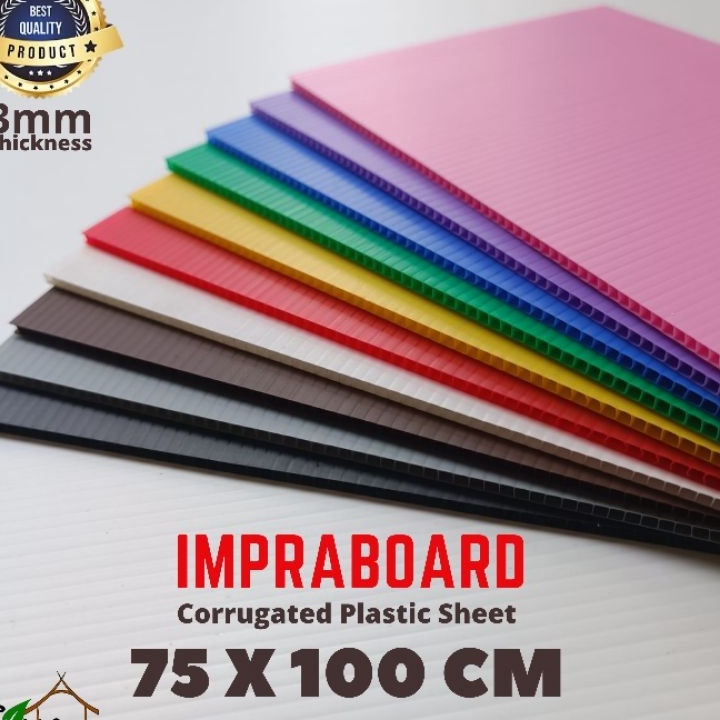 HJ6 Impraboard  Inpraboard  Infraboard 3mm 75 x 1 cm  1x75 cm PP Board Art Board