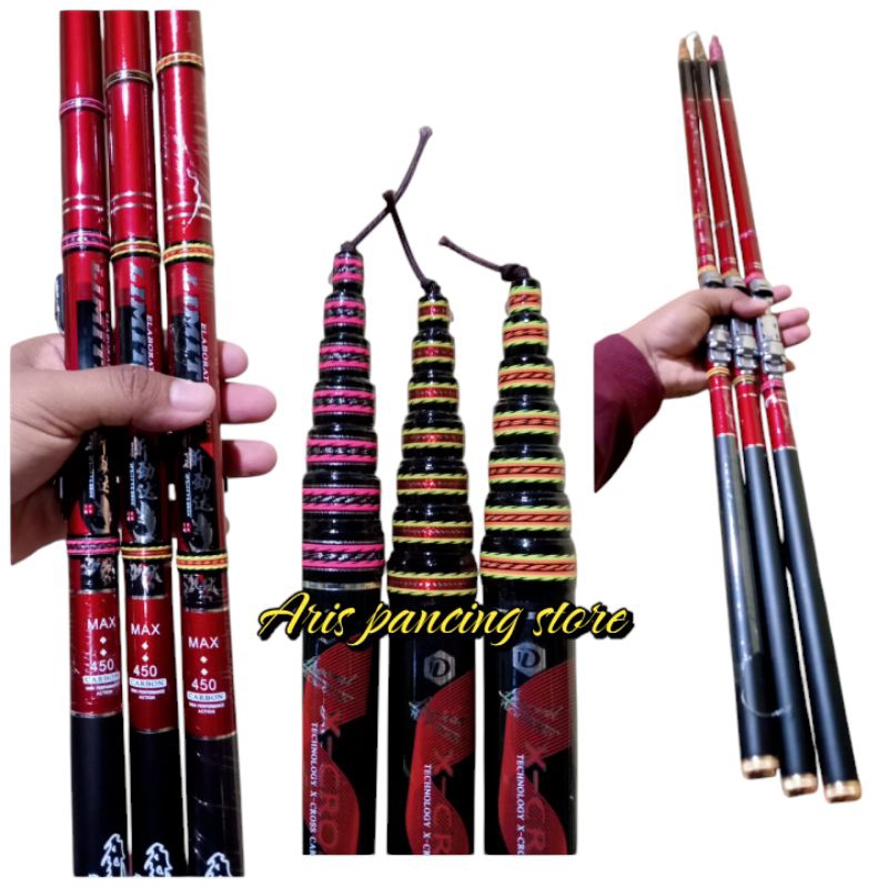 TEGEK KOLONG XCROSS LIMITED 360 450 540 630 SETING KAKU KUAT RINGAN