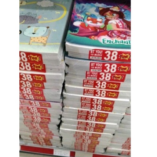 

KP8 Buku Tulis You 38 Lembar 1 pa k isi 1 Buku
