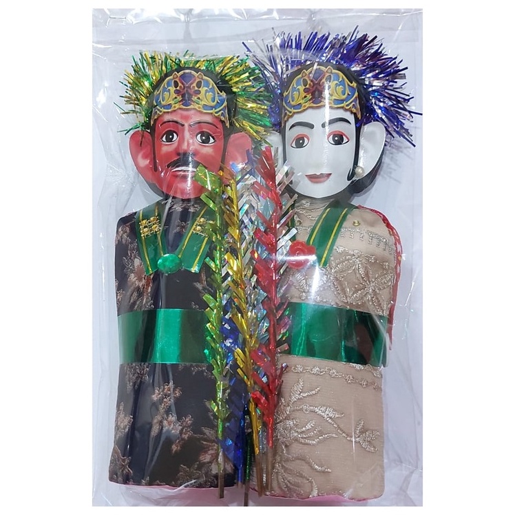 PRODUK TREND DT4 PROMO MAINAN BONEKA ONDEL ONDEL ISI SEPASANG MAINAN TRADISIONAL MAINAN ANAK ONDELON