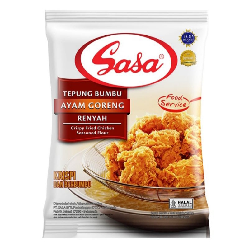 

sasa tepung bumbu ayam goreng renyah 900 g
