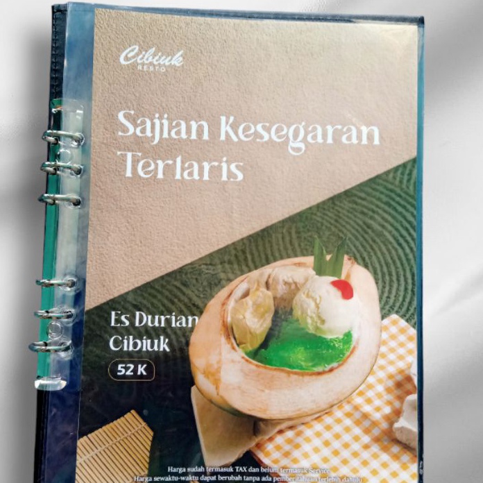 

Super buku 1 muka binder ukuran a4