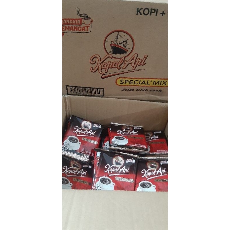 

KAPAL API KOPI BUBUK+GULA SPECIAL MIX 10×23GR( HARGA/RENCENG)