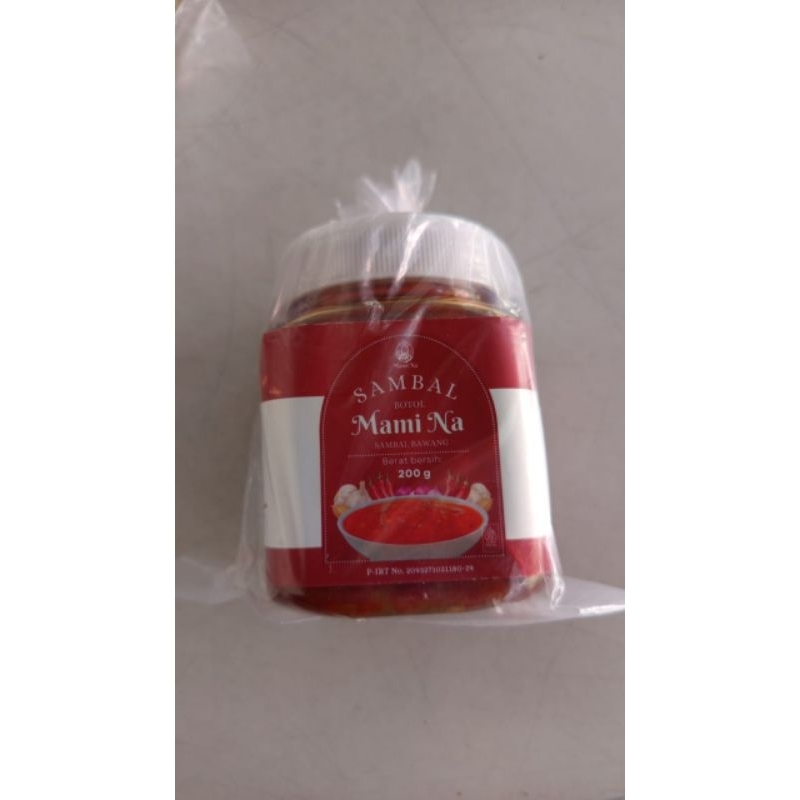 

Sambal Botol Mami Na (Sambal Bawang) 200gr