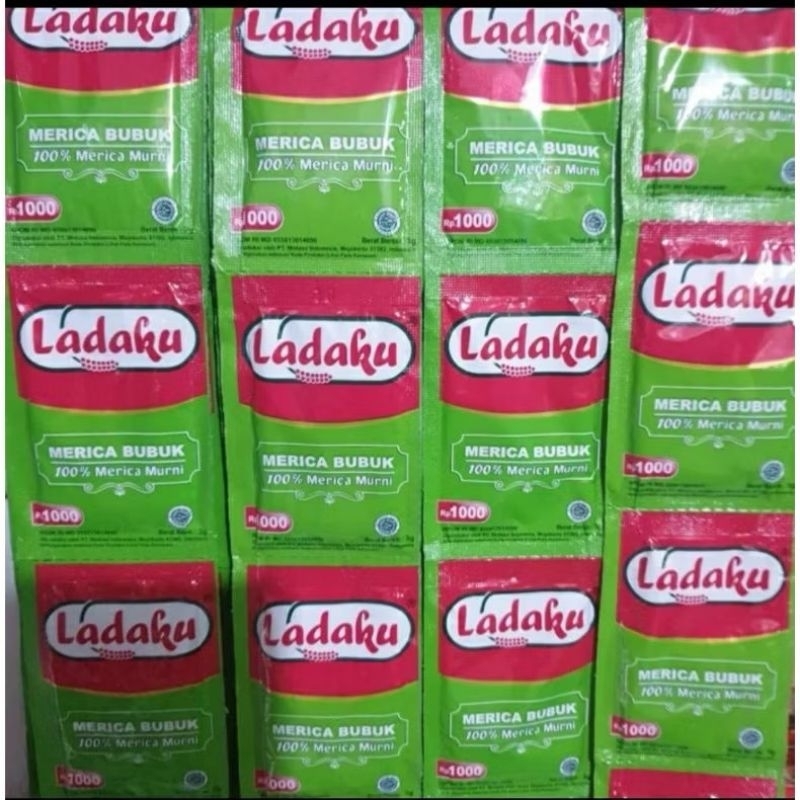 

LADAKU Merica Bubuk 1 renteng 12 sachet