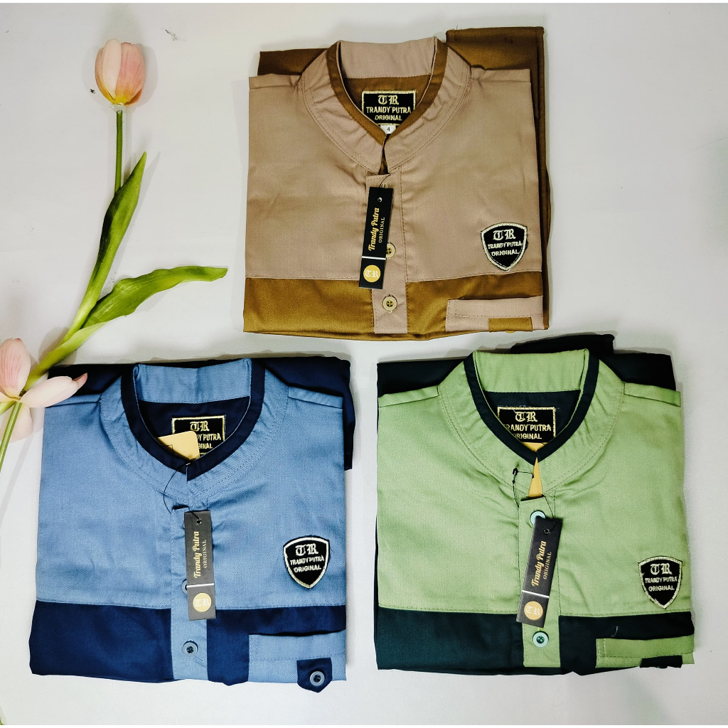 Baju Koko Anak Muslim Laki - Laki 3 - 6 TAHUN / Koko Anak Laki - Laki Muslim - 3559