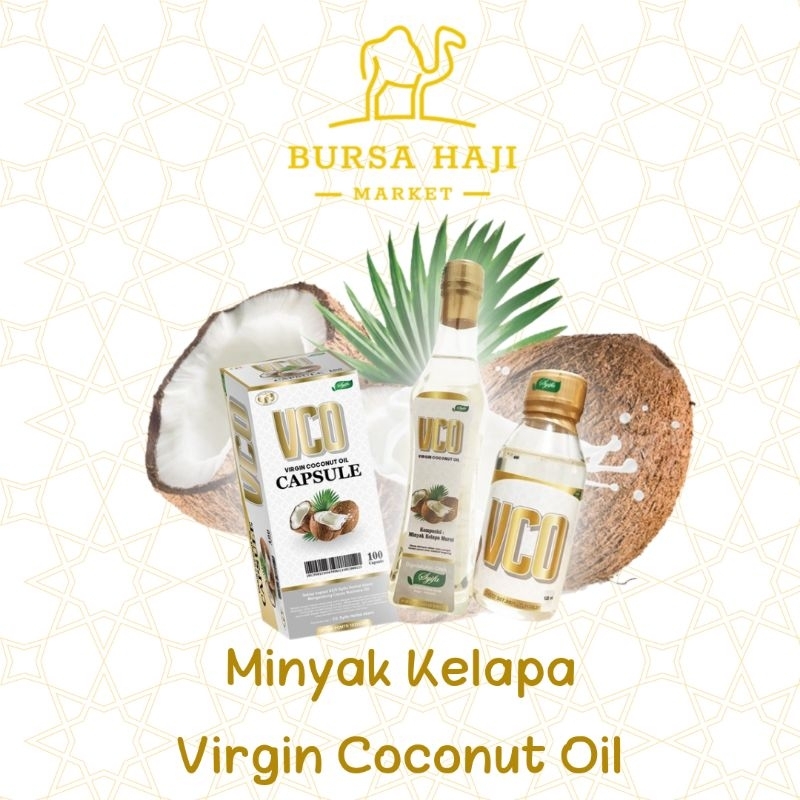 VCO Virgin Coconut Oil 100 Kapsul / VCO Kelapa Oil kapsul 100% Original BPOM