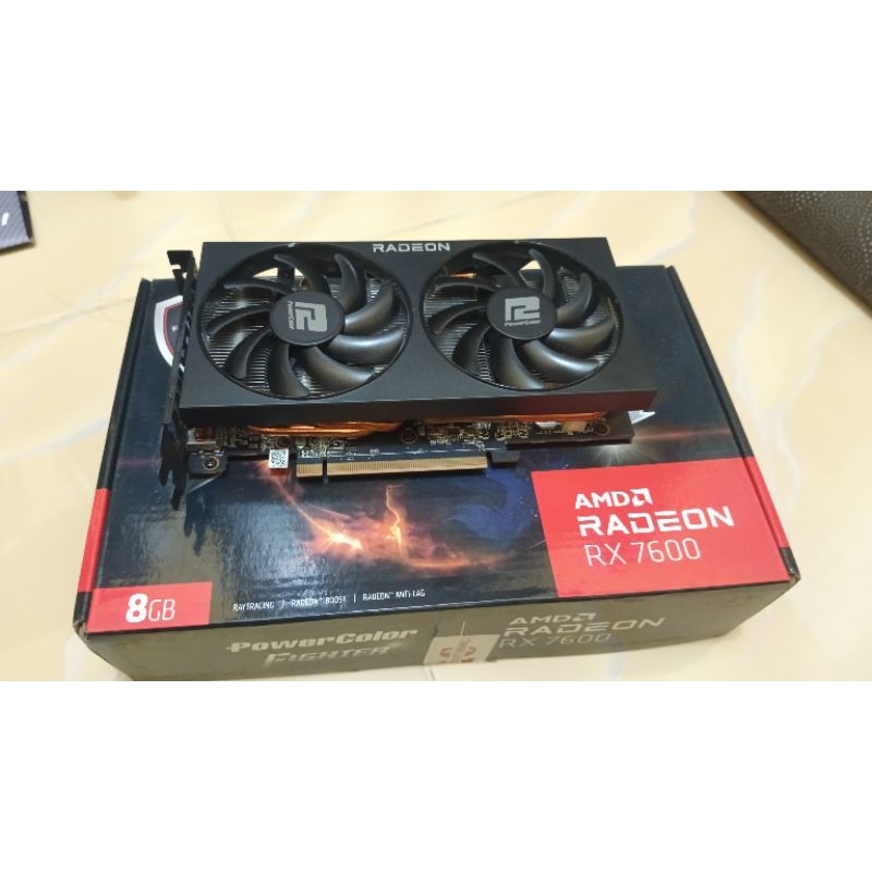 powercolor Fighter VGA Radeon RX 7600xt 8gb