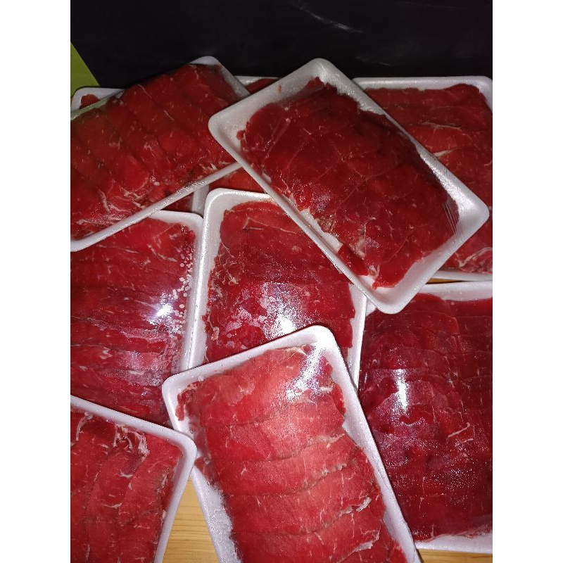 

Teriyaki Premium / Daging slice / beef slice / daging sapi / beef / sukiyaki / daging beku / 500gr