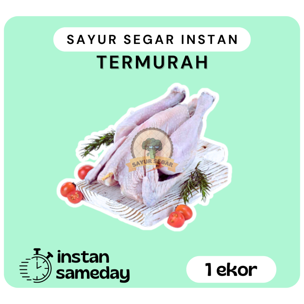 

Ayam kampung 1 Ekor - Sayursegarinstan