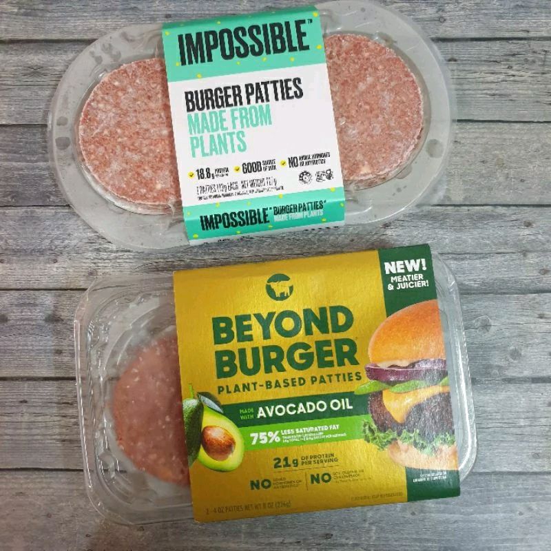 

Impossible Burger Patties Made From Plants Singapore