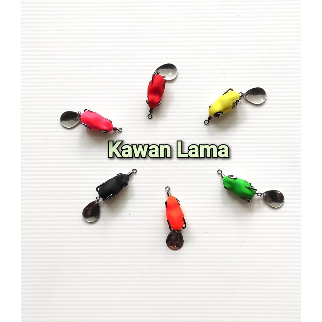 Umpan SOFT FROG Mini Lure Soft Frog