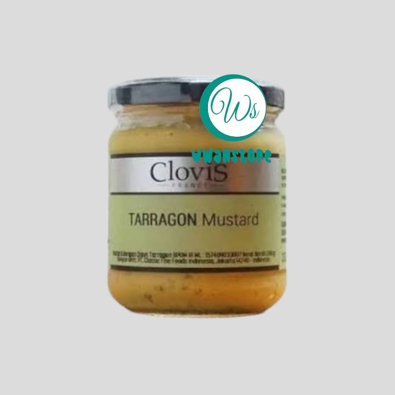 

Clovis Mustard Taragon 200gr