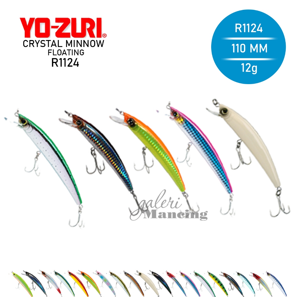 UMPAN YOZURI CRYSTAL MINNOW 110MM (F)