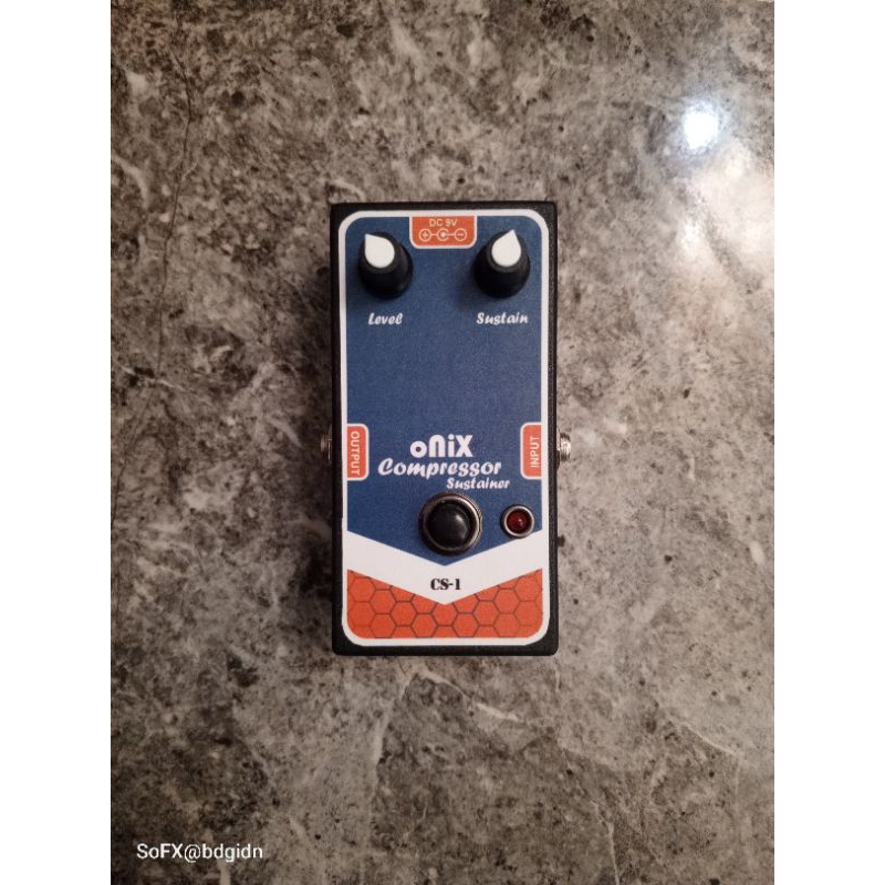 EFEK GITAR DAN BASS COMPRESSOR SUSTAINER