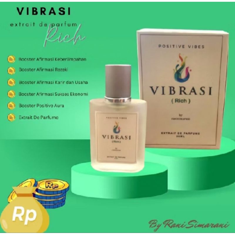 PARFUM AURA VIBRASI VARIAN RICH WOODY Unisex Perpume Wanita