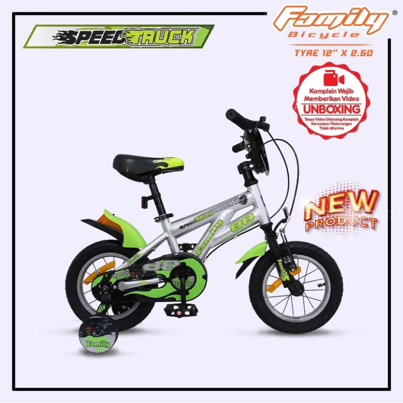 SEPEDA FAMILY 12 BMX SPEED STRUCK