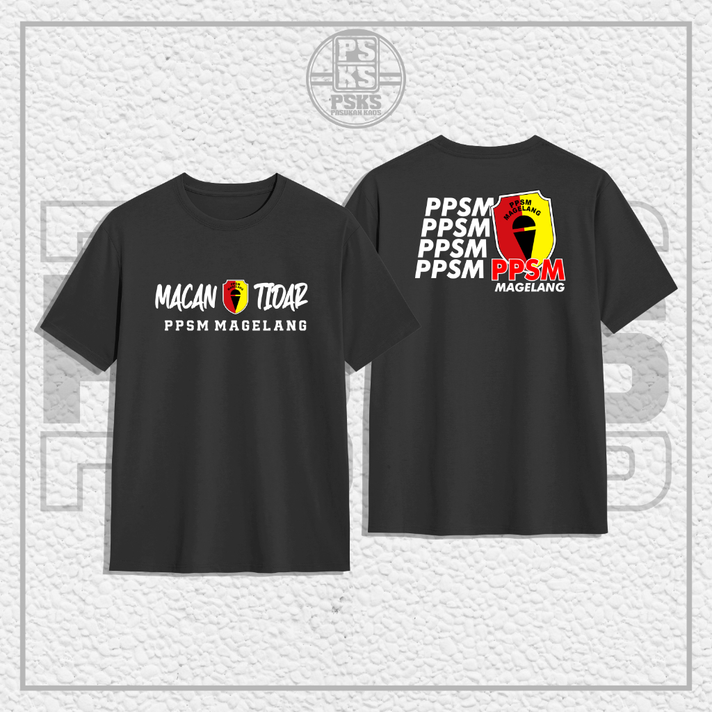 Kaos Supporter Bola PPSM Magelang Macan Tidar