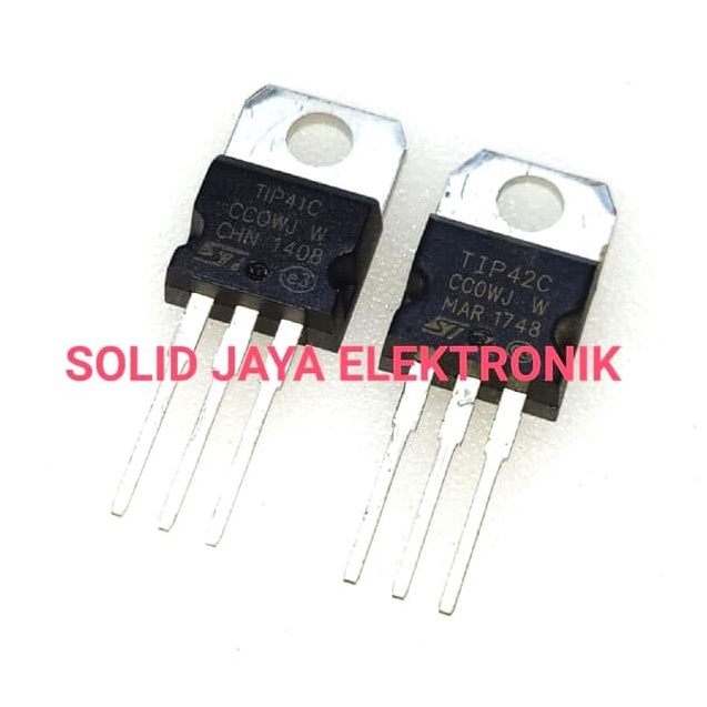SPESIAL AWAL TAHUN TRANSISTOR TIP41 TIP42 TR FINAL TIP 41 TIP 42 TRANSISTOR FINAL POWER AMPLIFIER 1 